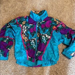 Vintage Retro Windbreaker Jacket